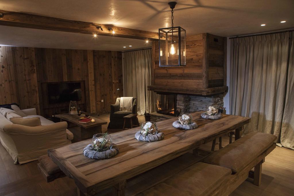 Appartement Flocon De Nell Megeve Luaran gambar