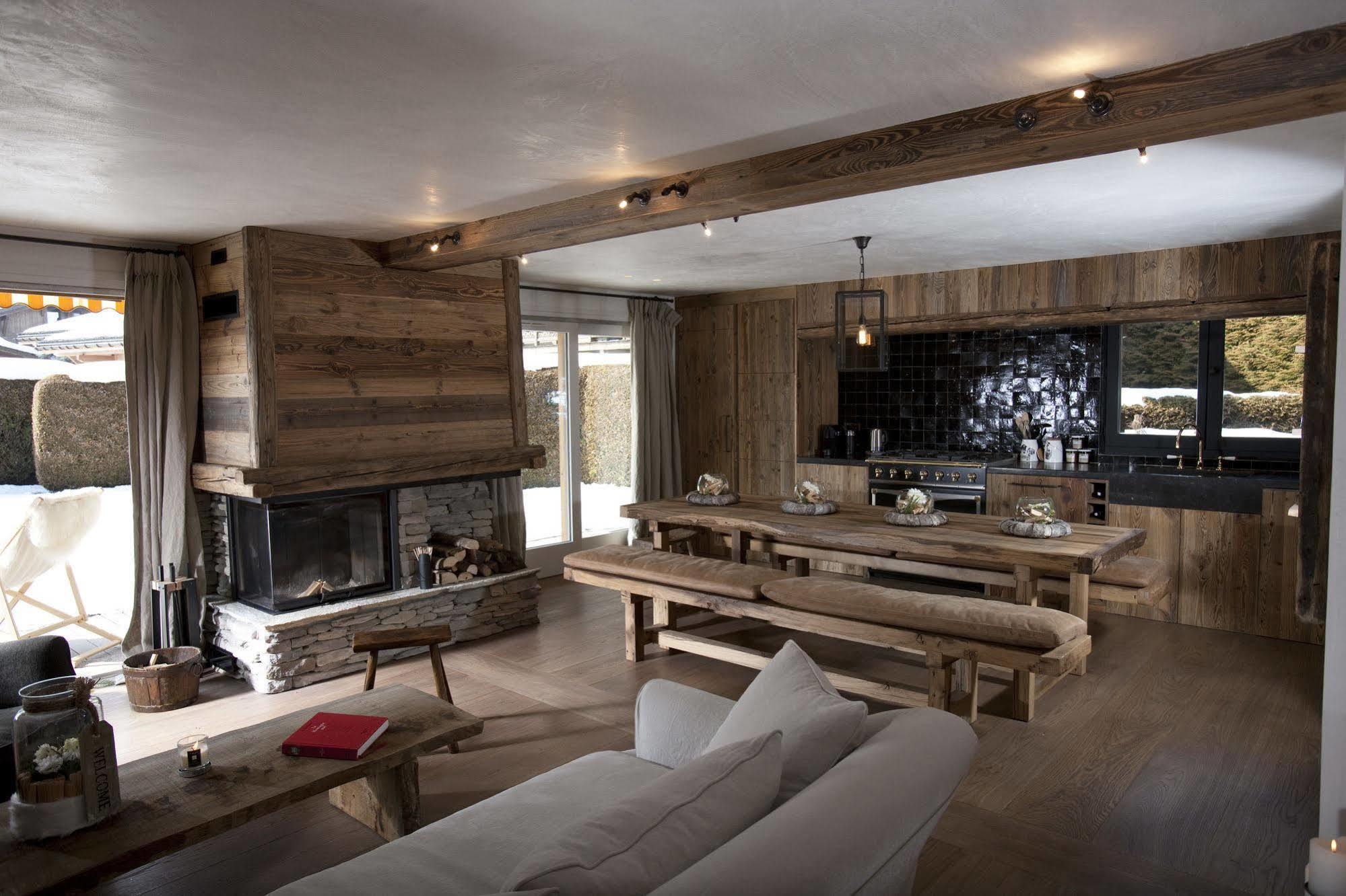 Appartement Flocon De Nell Megeve Luaran gambar