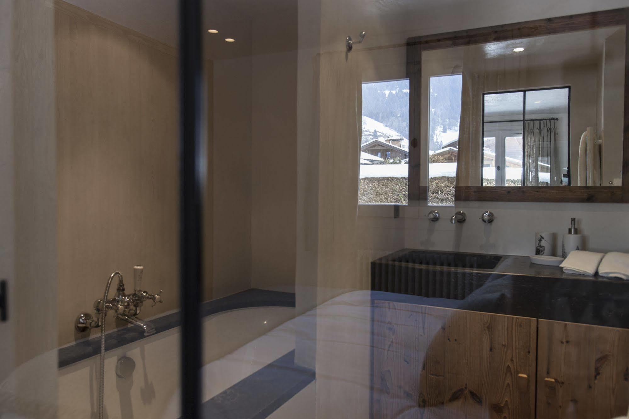 Appartement Flocon De Nell Megeve Luaran gambar